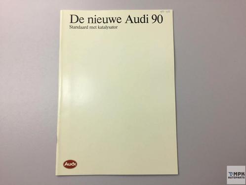 Brochure Audi 90 1987 NL, Auto-onderdelen, Overige Auto-onderdelen, Audi, Gebruikt