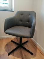 Superbe chaise pivotante , couleur gris anthracite. Etat neu, Maison & Meubles, Comme neuf, Gris
