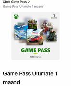 Xbox game pass 1 maand, Tickets & Billets
