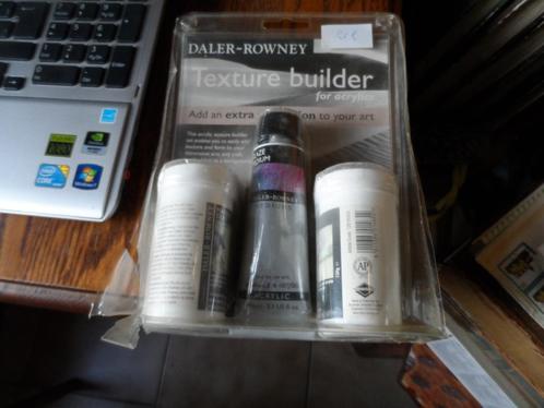 DALER-ROWNEY - Texture builder for acrylics, Hobby en Vrije tijd, Schilderen, Zo goed als nieuw, Acrylverf, Ophalen of Verzenden