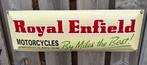 Royal Enfield emaille bord REPRODUCTIE, Ophalen