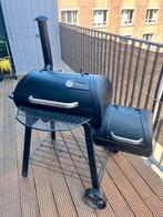 Landmann smoker/bbq met beschermhoes en mat, Tuin en Terras, Ophalen, Zo goed als nieuw