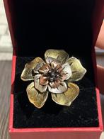 Vintage ring Koper/Zilver/Goud, Ophalen of Verzenden, Gebruikt, Goud, Goud