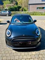 MINI COOPER CABRIO-LEDER-AUTOMAAT-NAV-APPLE CARPLAY, Auto's, Mini, 4 zetels, Cabriolet, Zwart, Leder