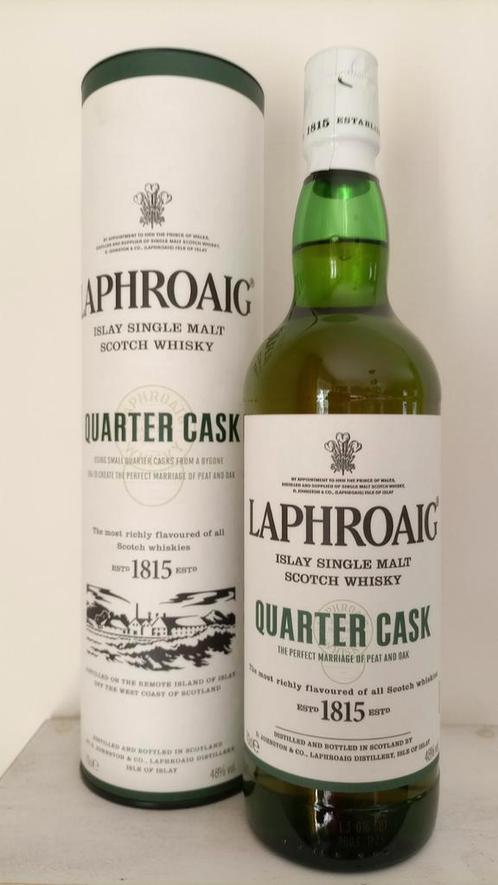 Laphroaig quarter Cask 2023, Verzamelen, Wijnen, Zo goed als nieuw, Ophalen of Verzenden