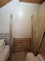 Ikea eenpersoonsbed Tarva, Huis en Inrichting, 90 cm, Gebruikt, Eenpersoons, Bruin