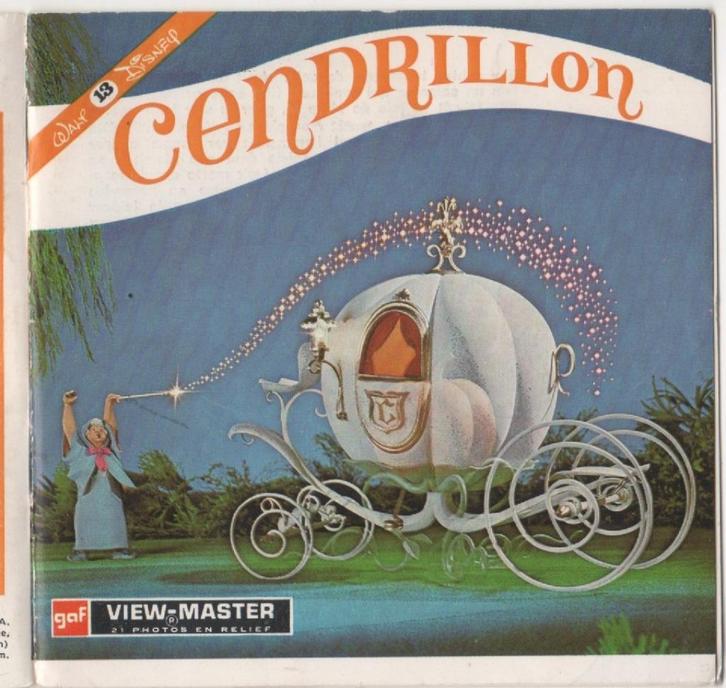 View-master Cinderella B 318 Assepoester, Antiek en Kunst, Antiek | Speelgoed, Ophalen of Verzenden