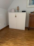 Wit kastje, Huis en Inrichting, Kasten | Ladekasten, Ophalen, Kunststof, Gebruikt, 100 tot 150 cm