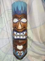 Masque Tiki 50 cm en bois d albesia 12€ pièce, Enlèvement ou Envoi