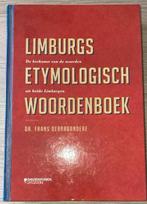 Limburgs etymologisch woordenboek, Boeken, Ophalen of Verzenden, Zo goed als nieuw, Frans