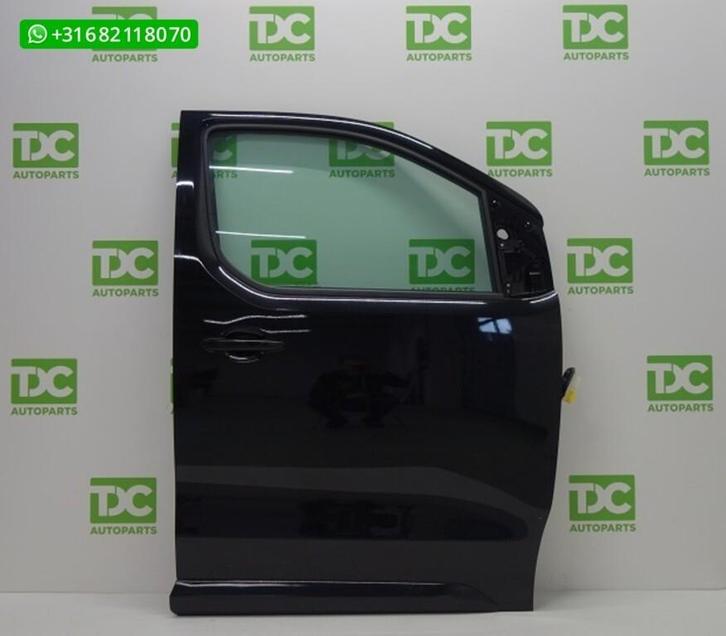 Citroen Jumpy  ('16-'23) Deur rechtsvoor zwart, Auto-onderdelen, Carrosserie, Deur, Citroën, Voor, Rechts, Nieuw, Ophalen of Verzenden