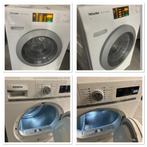 Miele Wasmachine/Siemens Warmtepomp Droger, Elektronische apparatuur, Wasmachines, Ophalen, 6 tot 8 kg, Voorlader, 90 tot 95 cm