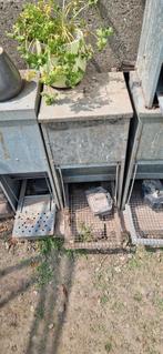 Gegalvaniseerde trapbak voor pluimvee, Dieren en Toebehoren, Ophalen, Zo goed als nieuw