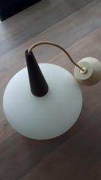 Hanglamp vintage Louis Kalff, Gebruikt, Glas, Ophalen, Louis Kalff