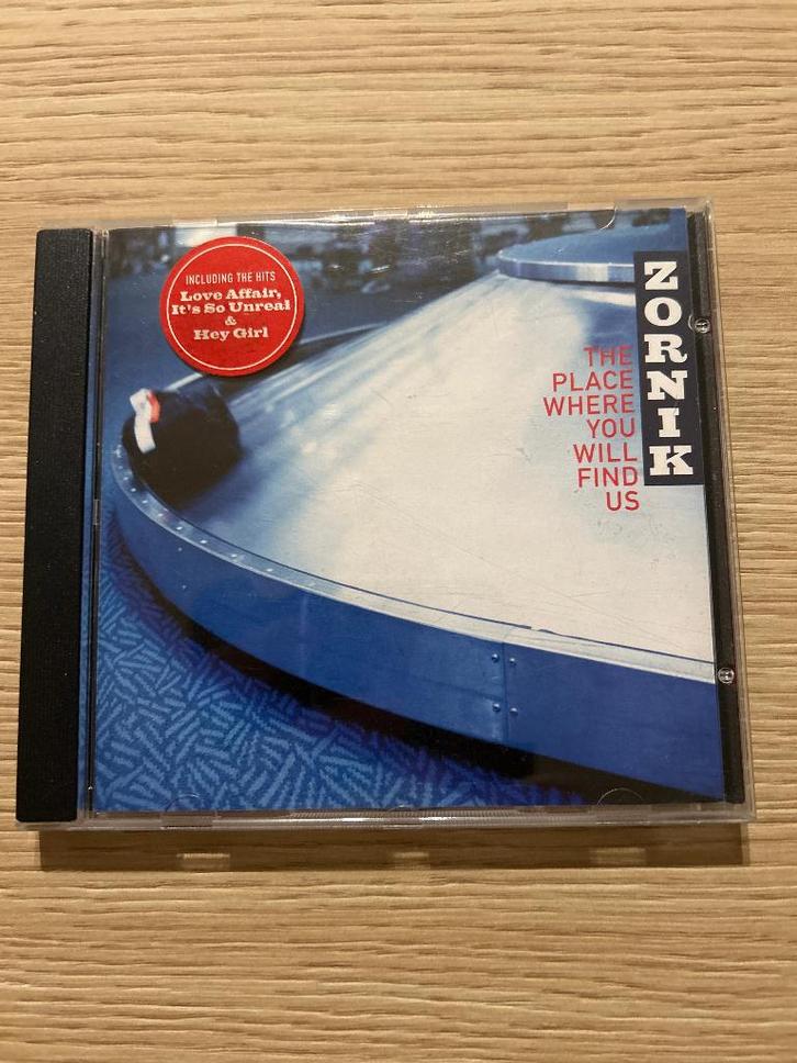 Zornik - The place where you Will find us, Cd's en Dvd's, Cd's | Rock, Zo goed als nieuw, Poprock, Ophalen of Verzenden