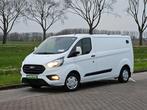 Ford TRANSIT CUSTOM L2 Wp-Inrichting AC!, Auto's, Bestelwagens en Lichte vracht, Wit, Bedrijf, Ford, Cruise Control