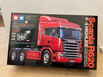 Tamiya 1/14 Scania R620 6x4 RC Vrachtwagen #56323 beschikbaar voor biedingen