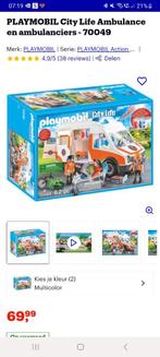 Playmobil ambulances, Nieuw, Complete set, Ophalen of Verzenden