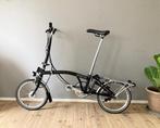 Brompton H6RN Black 6-speed bagagedrager dynamoverlichting, Fietsen en Brommers, Ophalen, Brompton, 14 tot 16 inch, Versnellingen