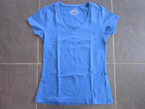 blauwe T-shirt, Kleding | Dames, T-shirts, Gedragen, Maat 38/40 (M), Blauw, Korte mouw, Ophalen of Verzenden