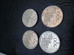 4 x 500 Franken 1980 zilver ?, Ophalen of Verzenden, Zilver, Zilver