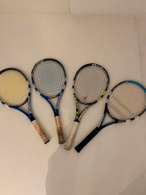 Babolat Pure Drive et Pure Aero, Sports & Fitness, Tennis, Utilisé, Raquette, Babolat, Enlèvement ou Envoi