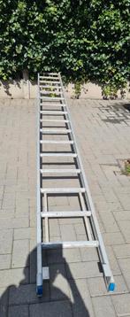 Aluminum ladder 4,20m  Prijs 50€, Doe-het-zelf en Bouw, Ladders en Trappen, Ladder, Gebruikt, Ophalen