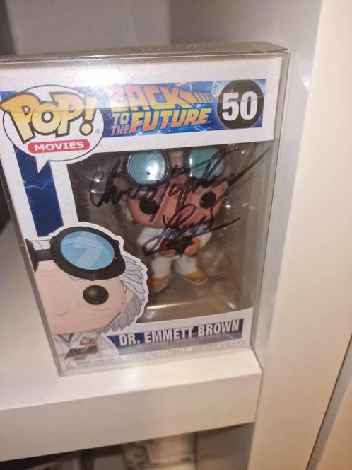 Funko Gesigneerd Dr. Emmet Brown -The Nun -Dipsy Teletubbies, Collections, Jouets miniatures, Neuf, Enlèvement