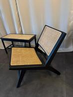 Rotan stoel en bankje, Tuin en Terras, Tuinstoelen, Ophalen, Zo goed als nieuw, Rotan