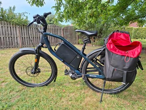 KLEVER X PINION 45 SIZE MEDIUM MAGIC BLUE (METALLIC GLOSS), Fietsen en Brommers, Elektrische fietsen, Gebruikt, Ophalen