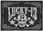 Lucky 13 stoffen opstrijk patch embleem #5, Motoren, Verzenden, Nieuw