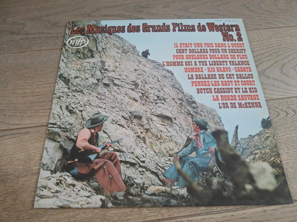 Lp : les musiques des grands films de western nr. 2, Ophalen of Verzenden, Zo goed als nieuw