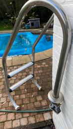Trapladder voor zwembad, Ophalen, Gebruikt
