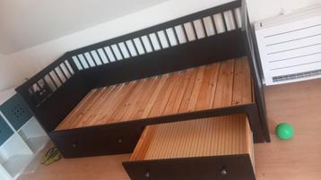 lit ikea 1 et 2 avec tiroirs, Enlèvement, Utilisé