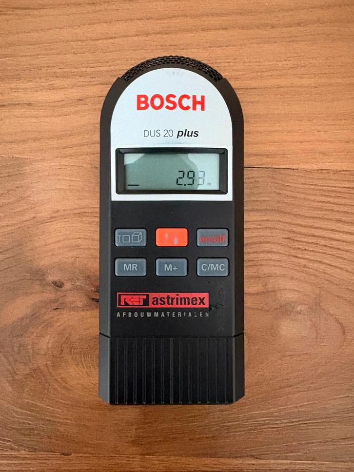 Télémètre laser et acoustique Bosch, Bricolage & Construction, Instruments de mesure, Comme neuf, Enlèvement ou Envoi