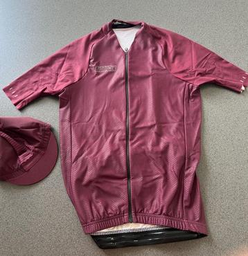 Bioracer Cycling Jersey + Cap - Burgundy - Size 3/M - NEW ! beschikbaar voor biedingen