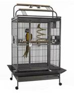 Cage perroquet XXL ara amazone cacatoes cage gris gabon NEUF, Animaux & Accessoires, Autres types, Envoi, Métal, Neuf
