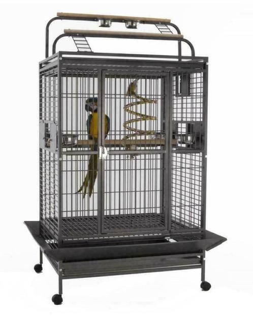 Cage perroquet XXL ara amazone cacatoes cage gris gabon NEUF, Animaux & Accessoires, Oiseaux | Cages & Volières, Neuf, Autres types