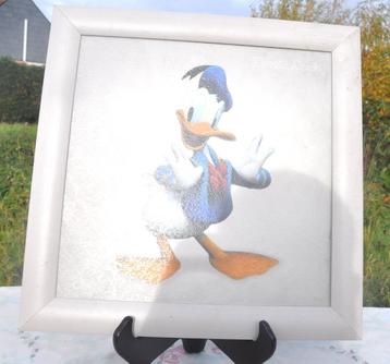 cadre donald duck sur panneau pour chambre d'enfant  beschikbaar voor biedingen