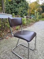 Mooie bruine vintage stoel, Ophalen, Zo goed als nieuw