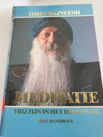 Osho - MEDITATIE vrij zijn in het hier en nu HET HANDBOEK, Boeken, Esoterie en Spiritualiteit, Ophalen of Verzenden, Zo goed als nieuw