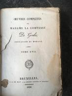 Madame La Comtesse De Genlis - –Tome XVII – 1828, Ophalen of Verzenden