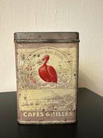 Roode pelikaan koffie blik, Ophalen of Verzenden, Zo goed als nieuw, Koffie