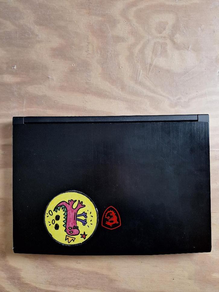 MSI Laptop, Computers en Software, Windows Laptops, Gebruikt, 15 inch, SSD, 2 tot 3 Ghz, 8 GB, Qwerty, Met videokaart, Gaming