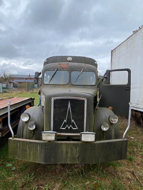 Truck Magirus Deutz 1952, Auto's, Oldtimers, Bedrijf, Overige carrosserie, 4 deurs, Zilver of Grijs, Ophalen
