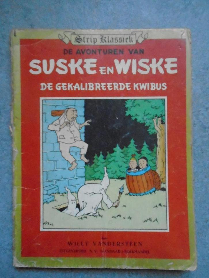 Suske & Wiske/Lambik : De gekalibreerde kwibus 1ste druk '81, Boeken, Stripverhalen, Gelezen, Eén stripboek, Ophalen