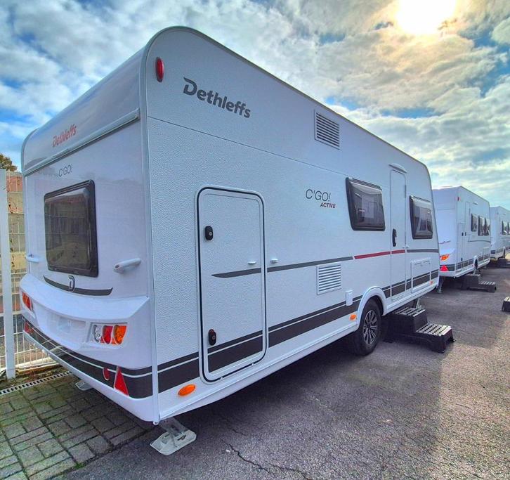 Dethleffs C'go 495 QSK "Active" / 2026, Caravans en Kamperen, Caravans, Bedrijf, tot en met 6, 1000 - 1250 kg, Treinzit, Dethleffs