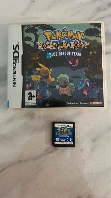 Pokemon Mystery Dungeon - Blue Rescue Team beschikbaar voor biedingen