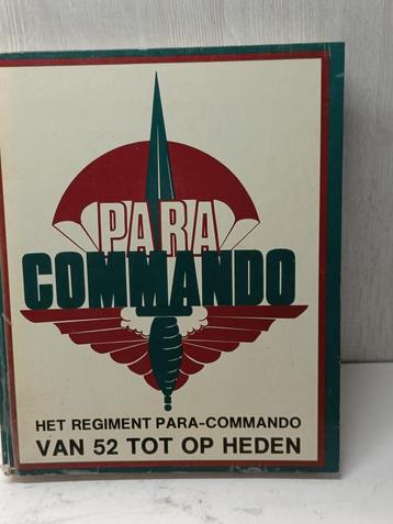 Para Commando het regiment para-commando van 52 tot op hed beschikbaar voor biedingen