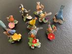 STOP DEAL * 9 vogels uit onze streken gemaakt van fijn porse, Ophalen of Verzenden